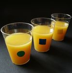 3 verres de jus d'orange