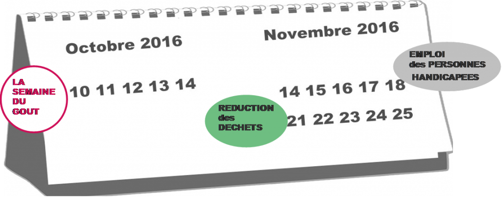 Calendrier et évènements RSE Octobre Novembre 2016